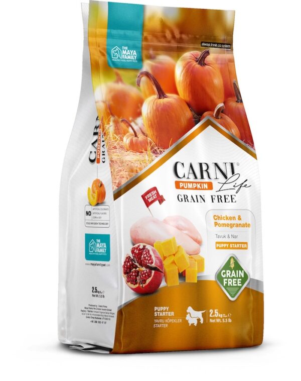 FurRwe - Grain Free,  Hyper Premium, PUMPKIN, Chicken & Pomegranate Food for Puppies
